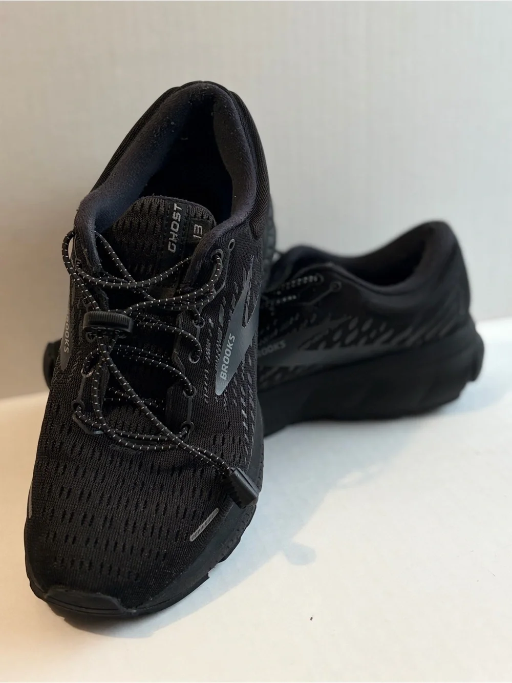 Brooks Ghost 13 Men’s Running Shoes - Black - Picture 1 of 9